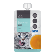Load image into Gallery viewer, Lux & Bones - Luxurious Soup Tuna 155g x 12