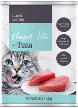 Load image into Gallery viewer, Lux & Bones - Purfect Pate Tuna 400g