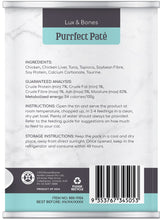 Load image into Gallery viewer, Lux & Bones - Purfect Pate Tuna 400g