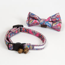 Load image into Gallery viewer, Lux & Bones Cat Safety Collar with Removable Bowtie