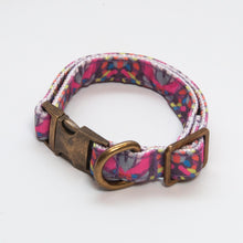 Load image into Gallery viewer, Lux & Bones Dog Collar With Bonus Removeable Bowtie - Confetti