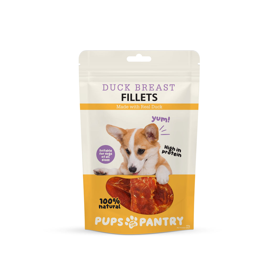 Pups in the Pantry Duck Fillets 100g