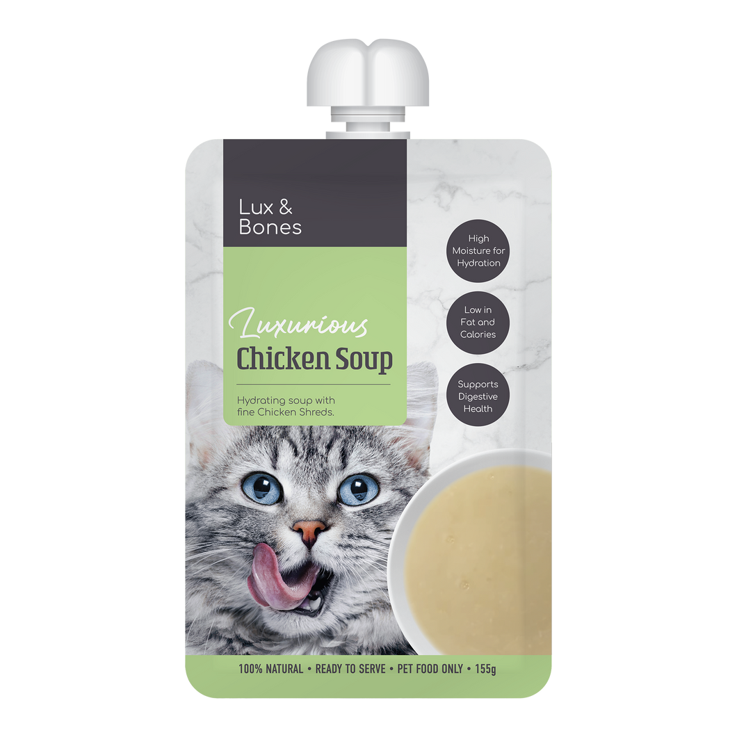 Lux & Bones -  Luxurious Soup Chicken 155g x 12