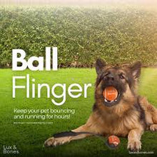 Load image into Gallery viewer, Lux &amp; Bones - Ball Flinger with 3 Tennis Balls
