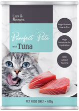 Load image into Gallery viewer, Lux &amp; Bones - Purfect Pate Tuna  x 24
