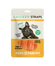 Load image into Gallery viewer, Pups in the Pantry Chicken Straps 100g
