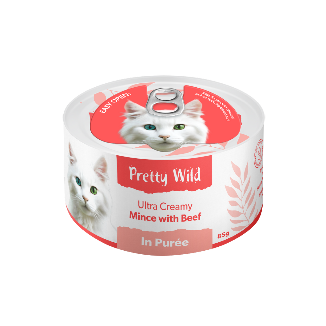 Pretty Wild - Creamy Mince Beef 85g x 36