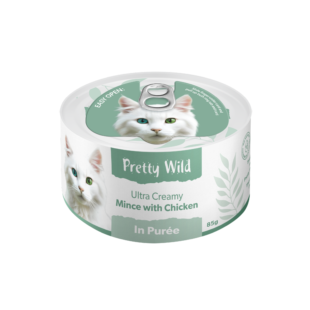 Pretty Wild - Creamy  Mince Chicken 85g x 36