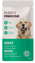 Load image into Gallery viewer, Purely Pawsome Adult Chicken &amp; Vegetable Dry Food 2.4kg
